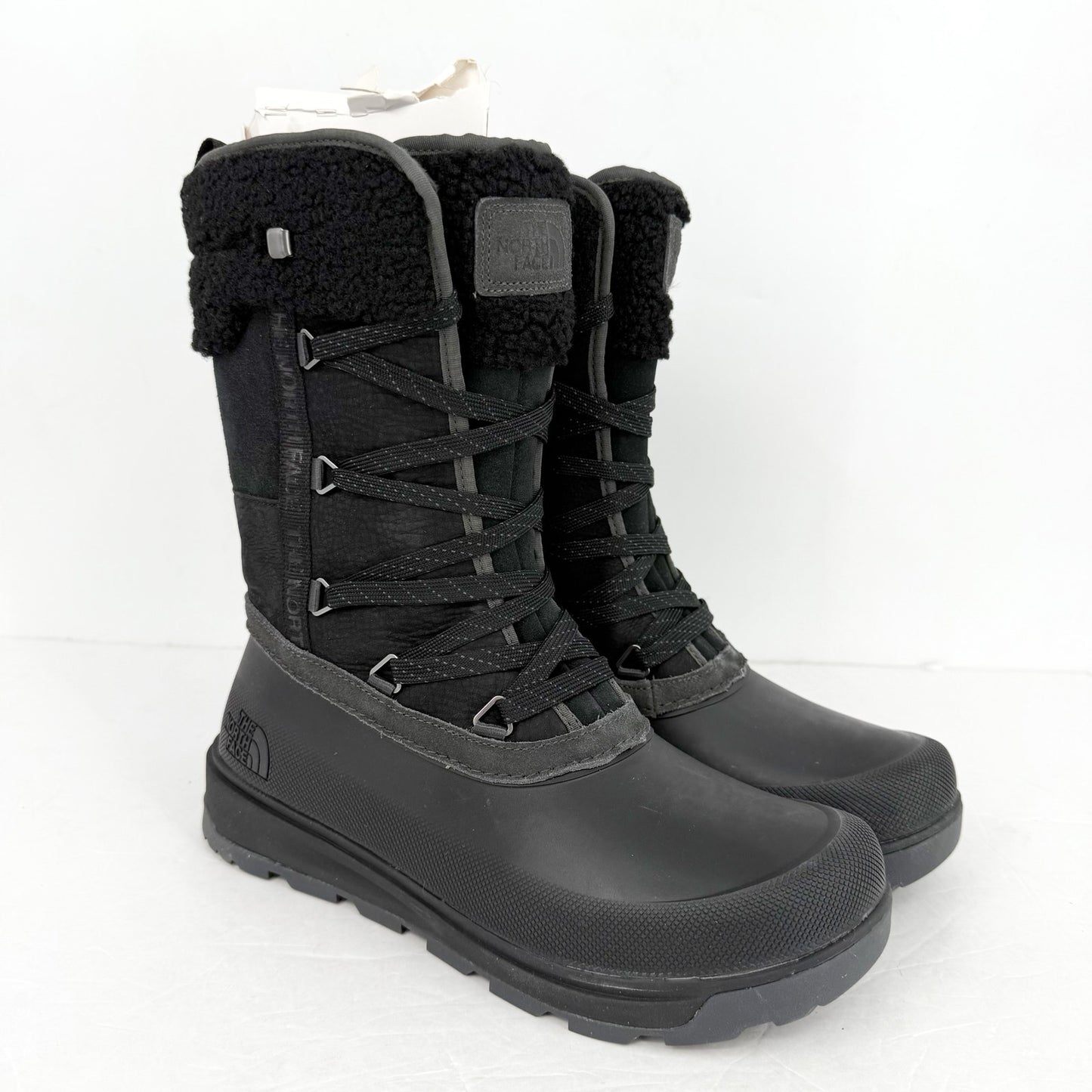The North Face Womens Shellista V Mid Winter Boots US 6.5 Black WP Insulated NIB