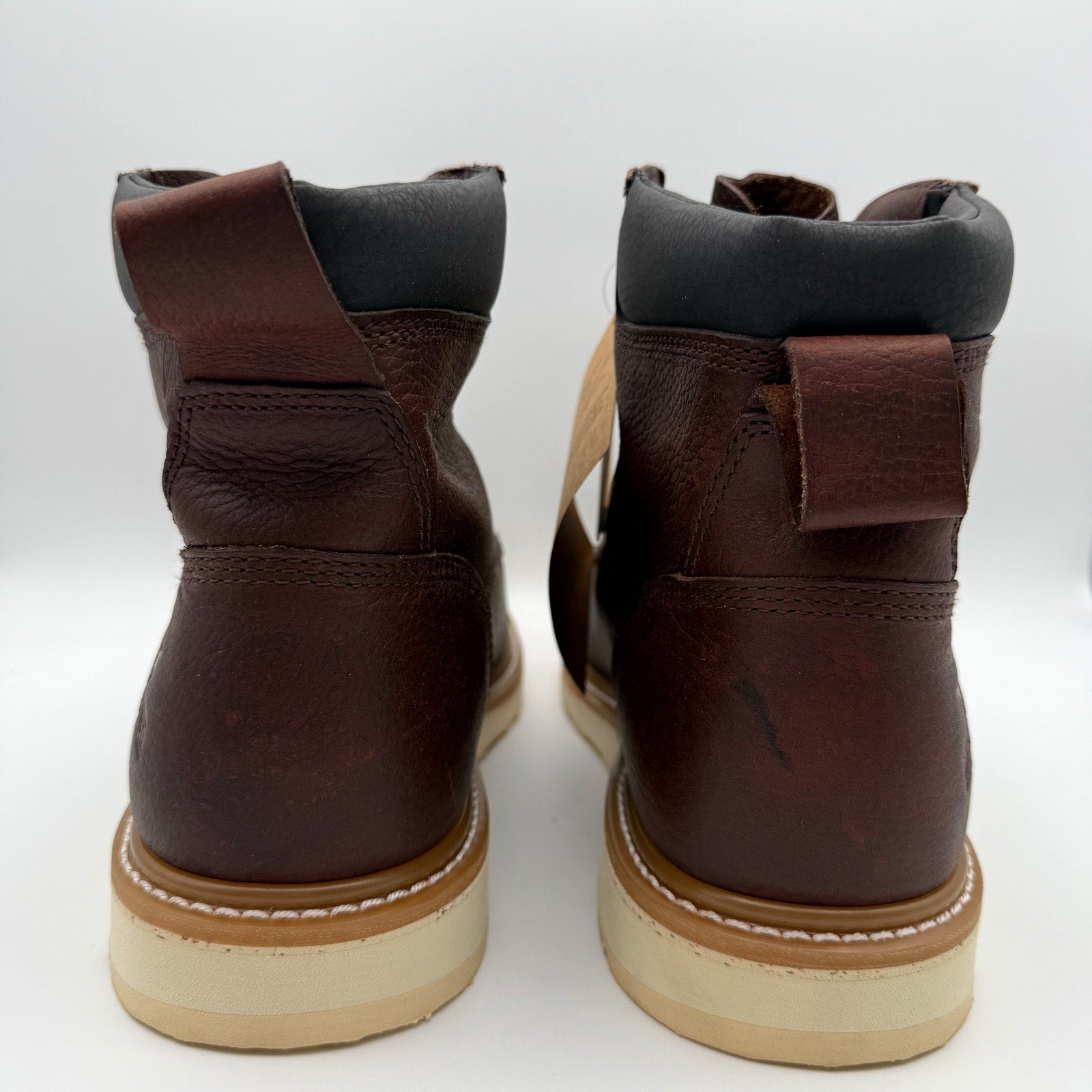 Irish Setter Mens Ashby 6" Aluminum-Toe Work Boots US 14 Brown Leather 83606 NIB