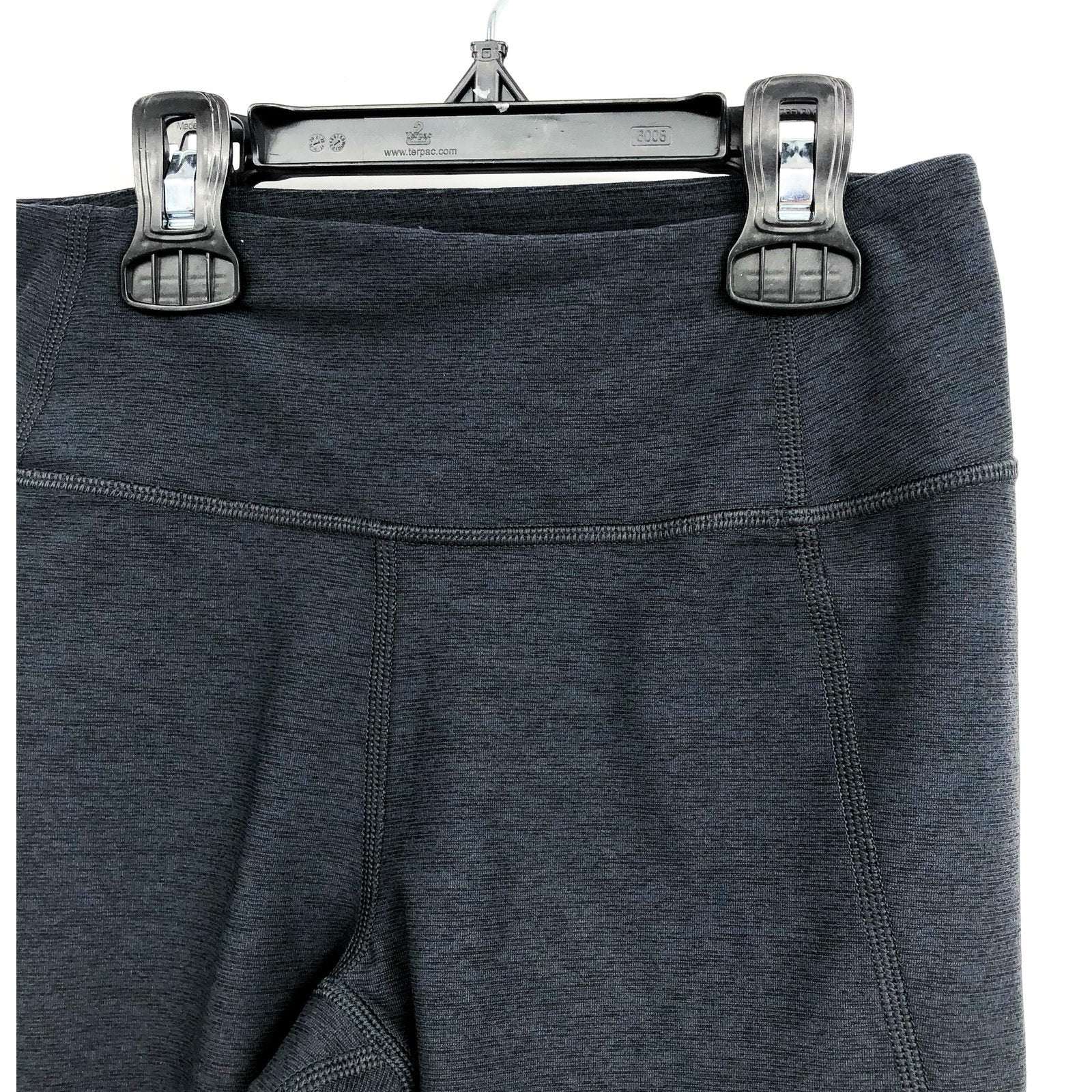 OUTDOOR VOICES Womens Double Time 10" Biker Shorts XS Charcoal Grey Mid Rise NWT