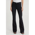 7 FOR ALL MANKIND Ali Classic Flare Jeans Size 27 US 4 Black Nights Stretch NWT