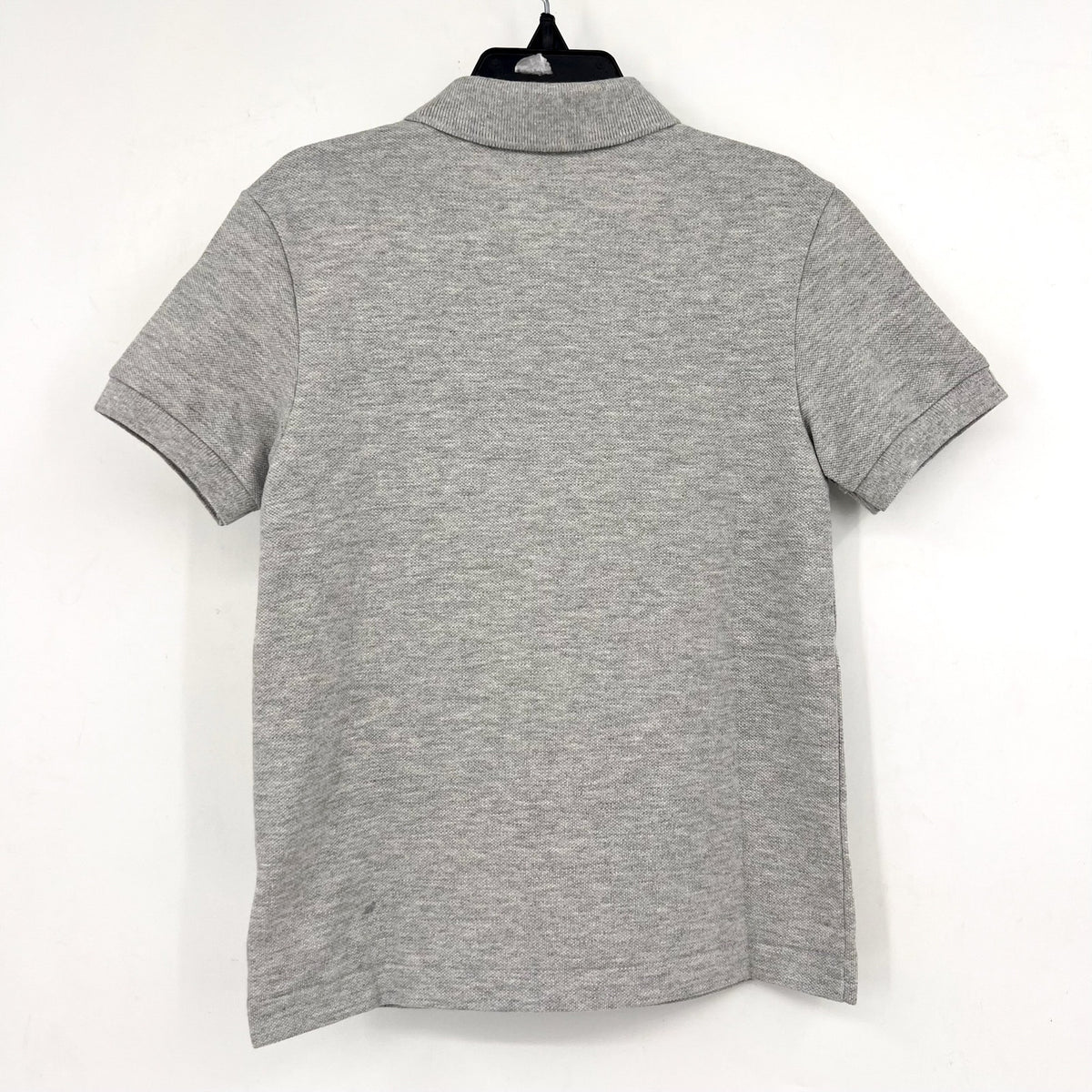 LACOSTE Kids Short Sleeve Classic Pique Polo Shirt SIZE 5 Grey NWT