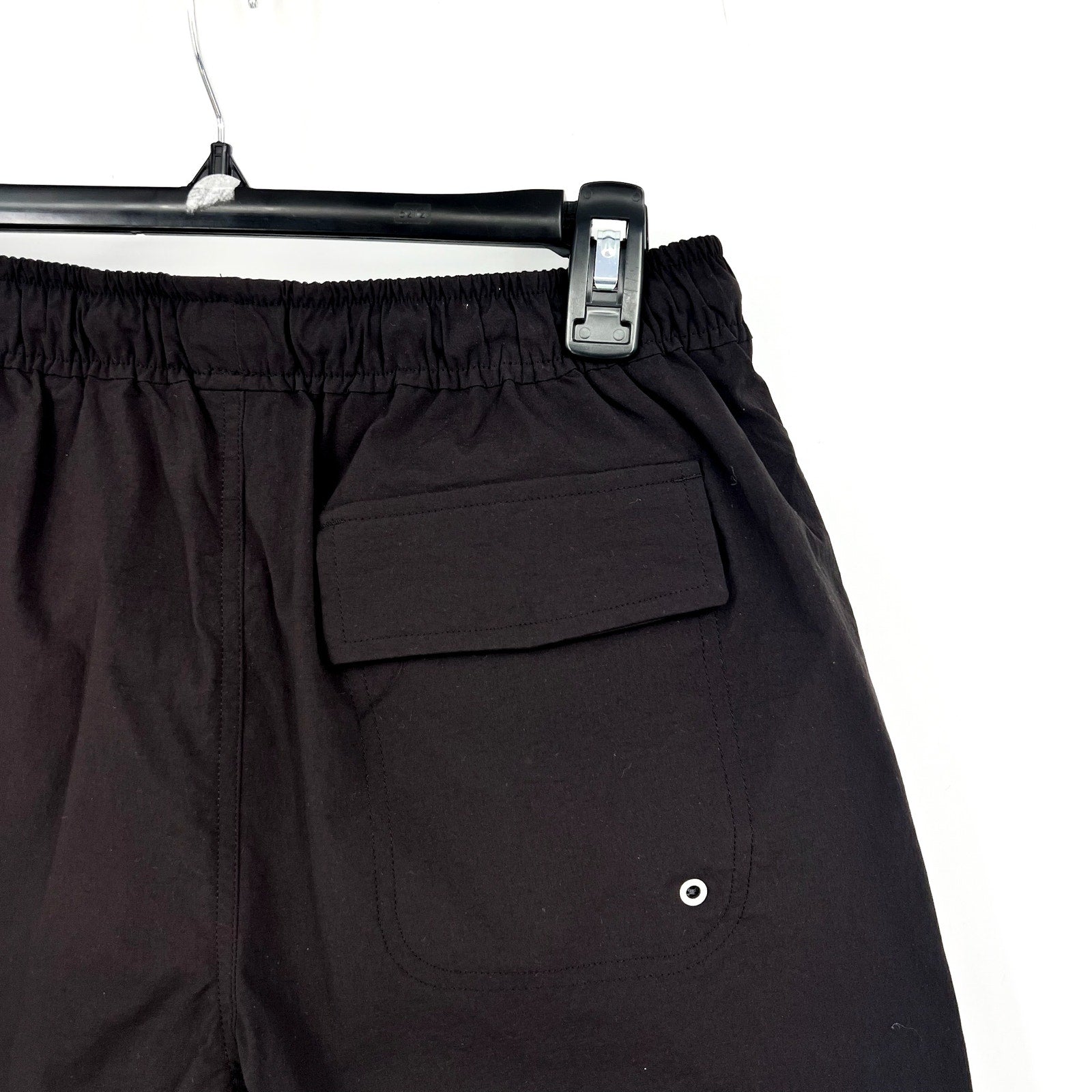 EVERLANE Men's The ReNew Swim Shorts Medium Black Drawstring NWT