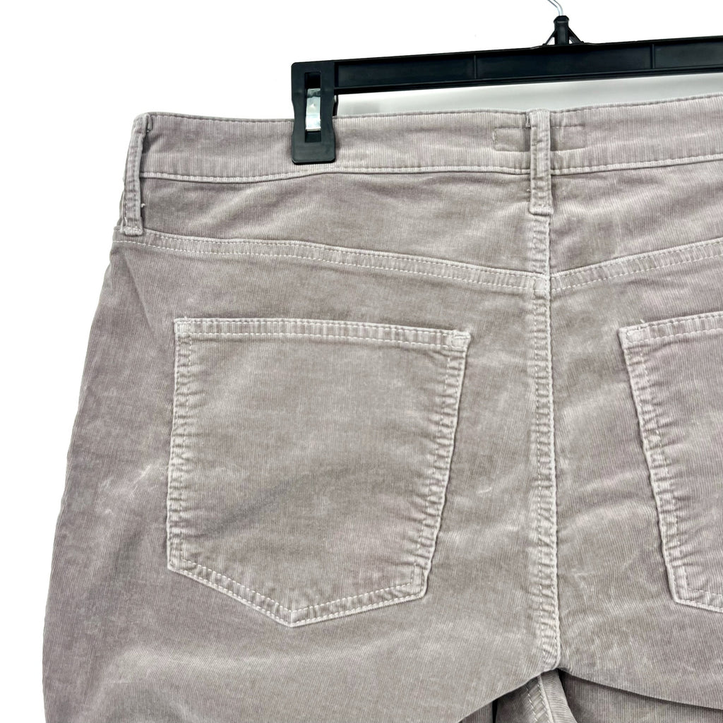 KUT FROM THE KLOTH Rachael Mom Corduroy Jeans Size 18 Grey High-rise Fab Ab NWOT