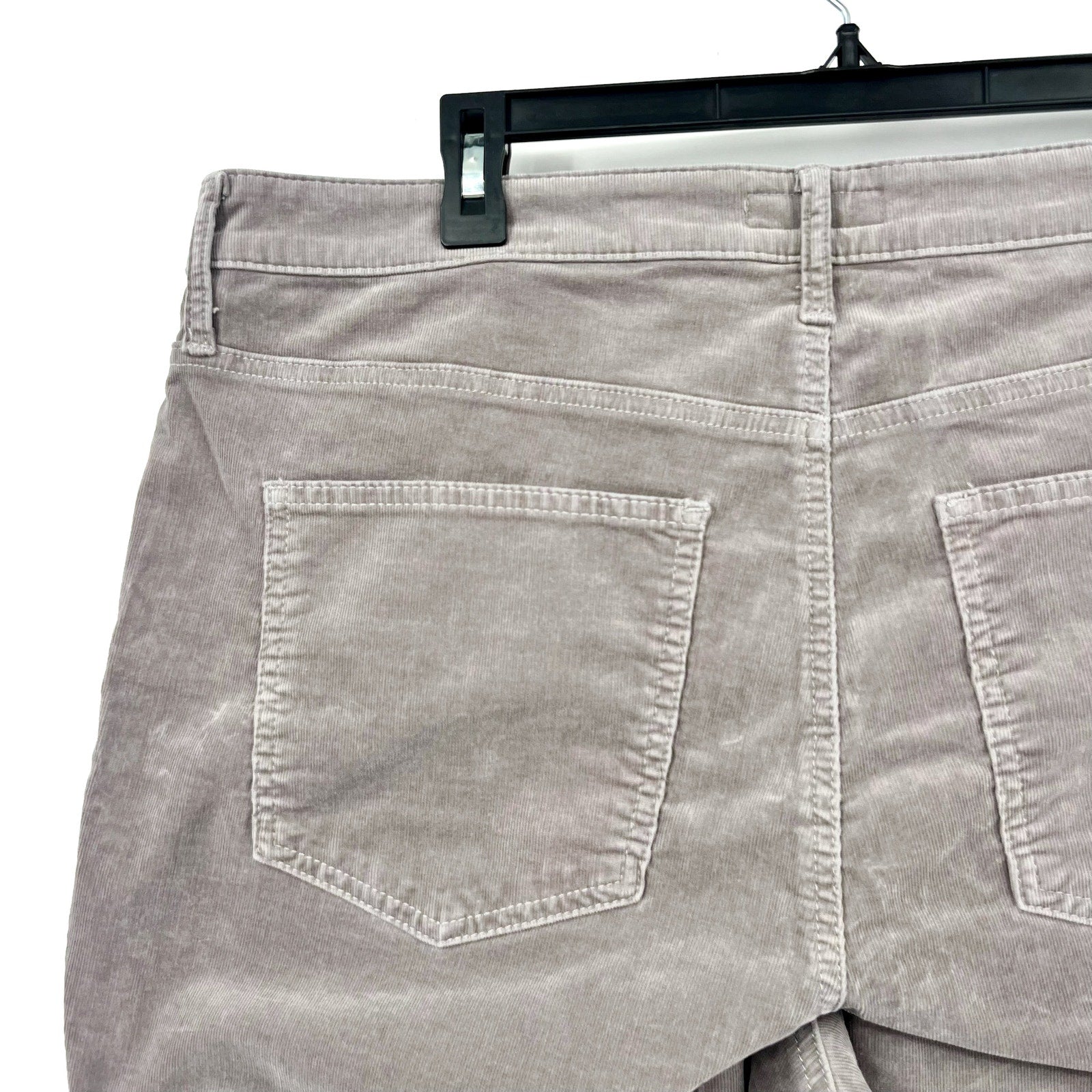 KUT FROM THE KLOTH Rachael Mom Corduroy Jeans Size 18 Grey High-rise Fab Ab NWOT
