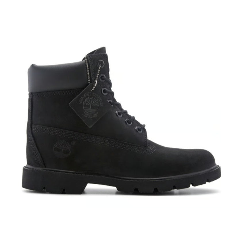 Timberland Mens Classic 6" Boots US 11 M EU 45 Black Nubuck Waterproof NIB