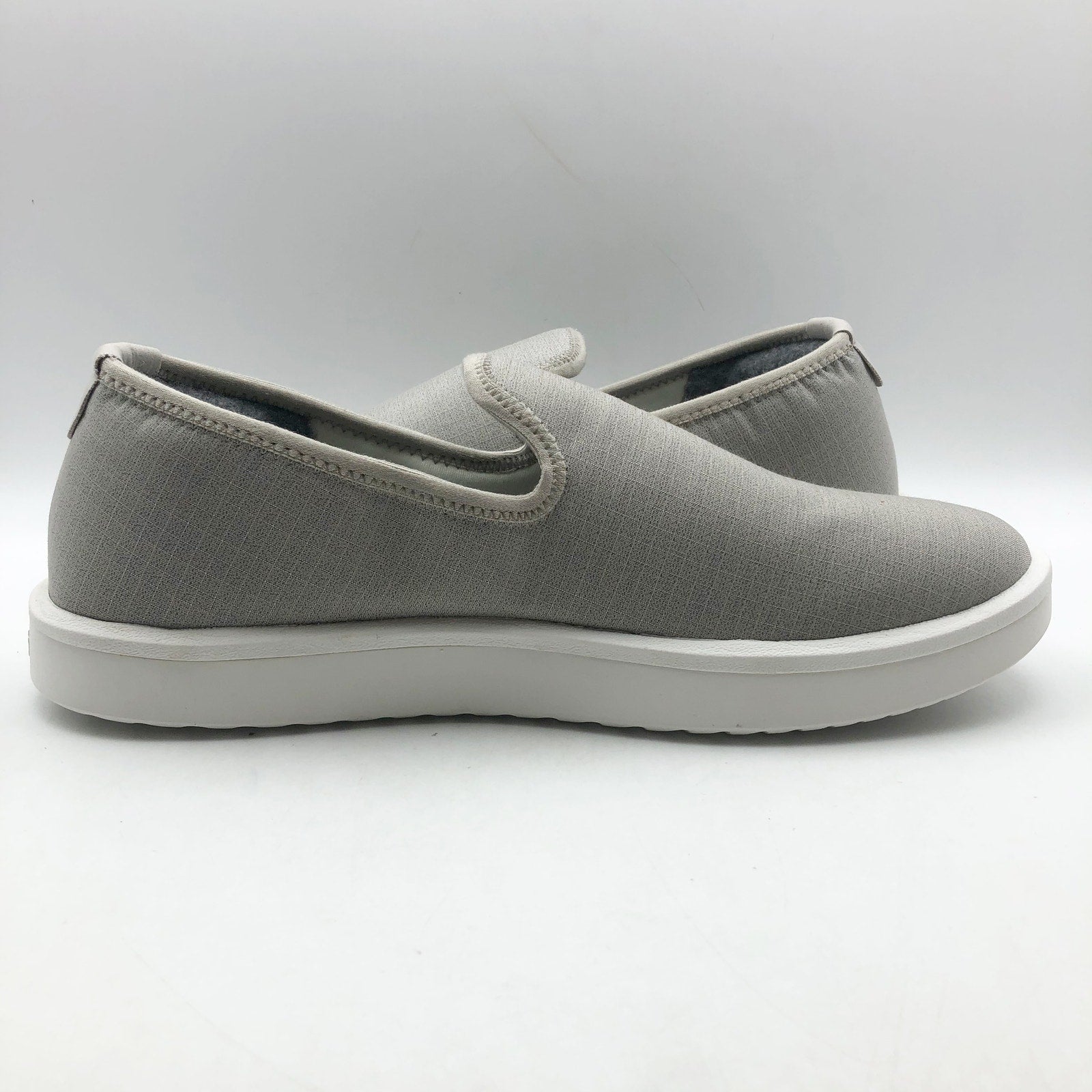 AllBirds Mens Wool Lounger Sneakers US 8 EU 40.5 Pewter Grey Woven Slip On NIB