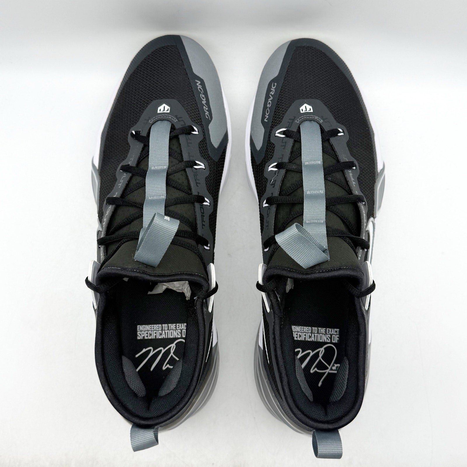 Nike Mens Force Zoom Trout 9 Elite Baseball Cleats US 13 Black FB2906-001 NWOB