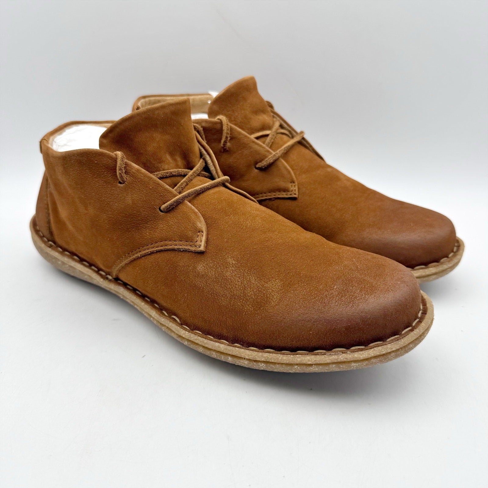 Born Womens Nuala ll Ankle Booties US 9 EU 39.5 Brown Nubuck Leather NWOB