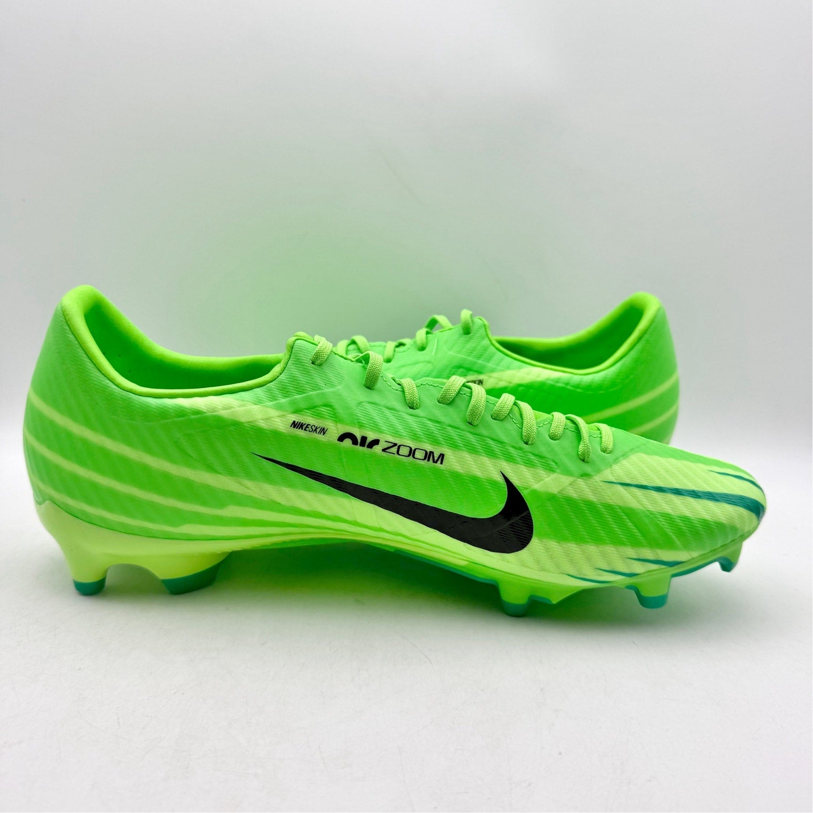 Nike Mens Zoom Mercurial Vapor 15 MG Soccer Cleats US 11.5 Green FJ7200-300 NWOB