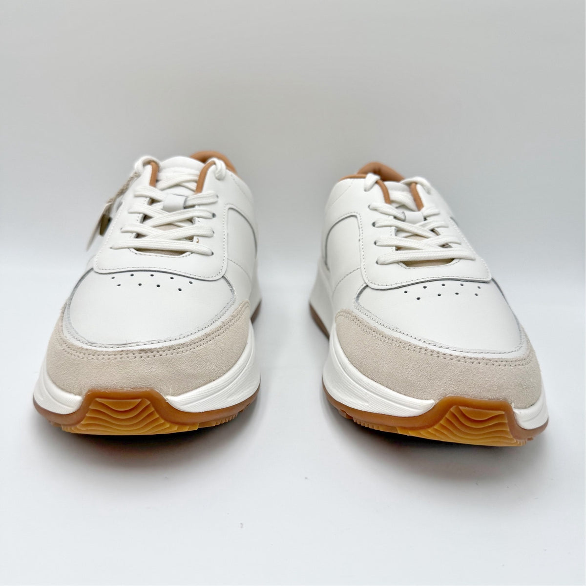 FitFlop Womens F-Mode Casual Sneakers Size 8 EU 39 Urban White Suede NWOB