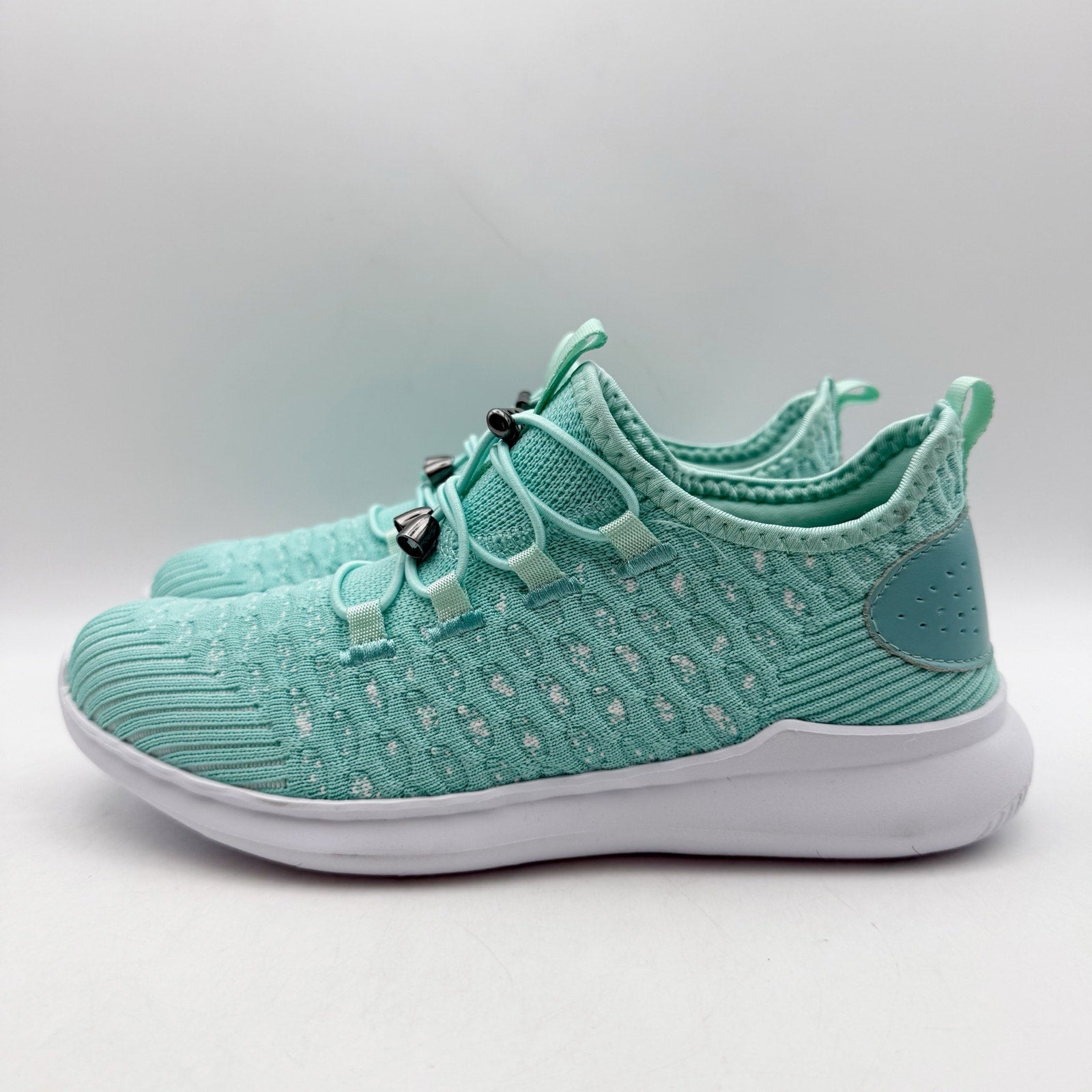 Propet Womens Travelbound Sneakers US 6 M Icy Mint Blue Bungee NIB