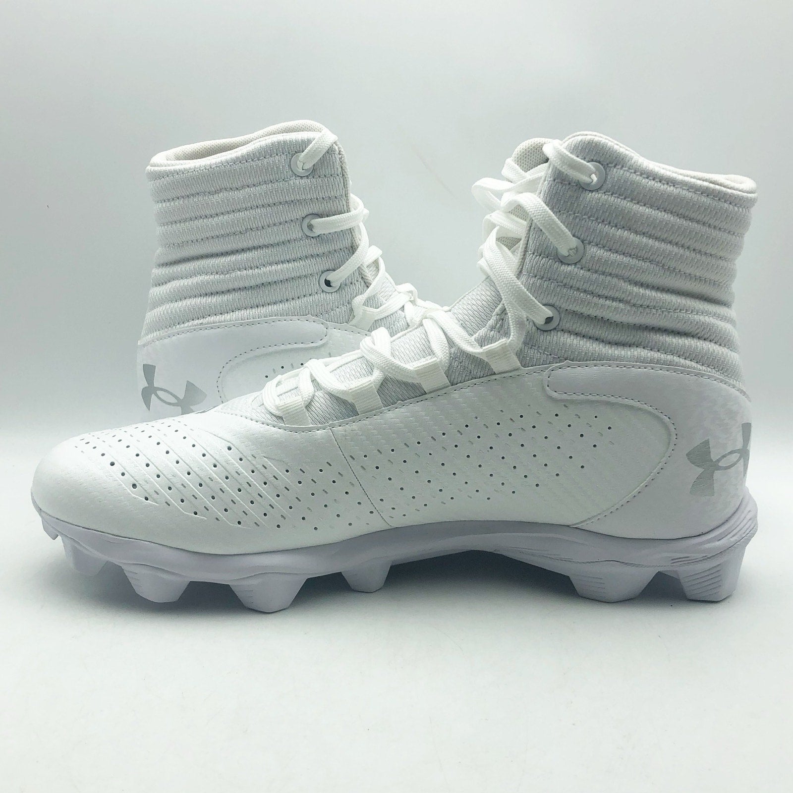 Under Armour Mens Highlight RM 2.0 Molded Football Cleats Size 13 White NWOB