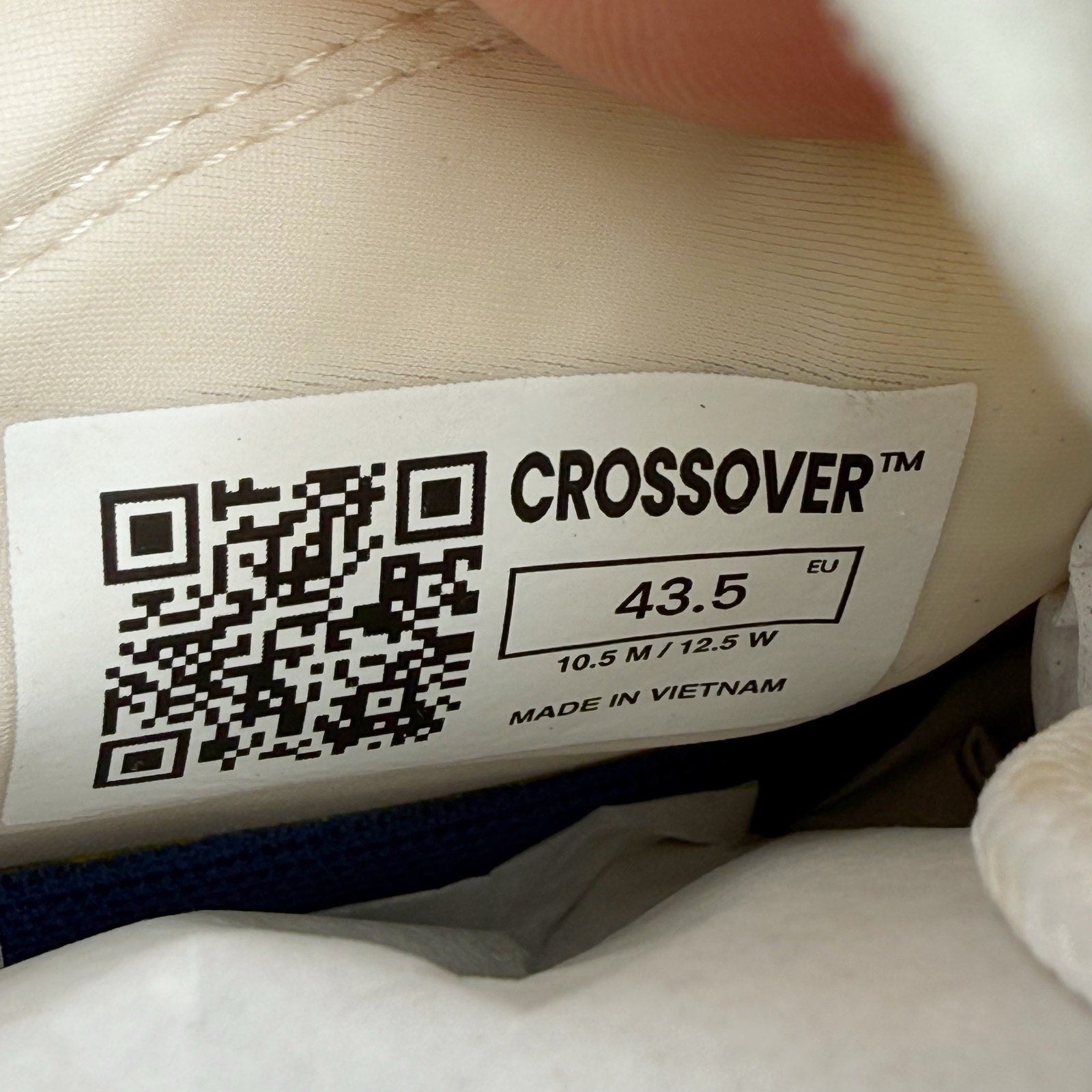 Wolf & Shepherd Mens Crossover Mid Sport Casual Sneaker Size 10.5 Off White NIB