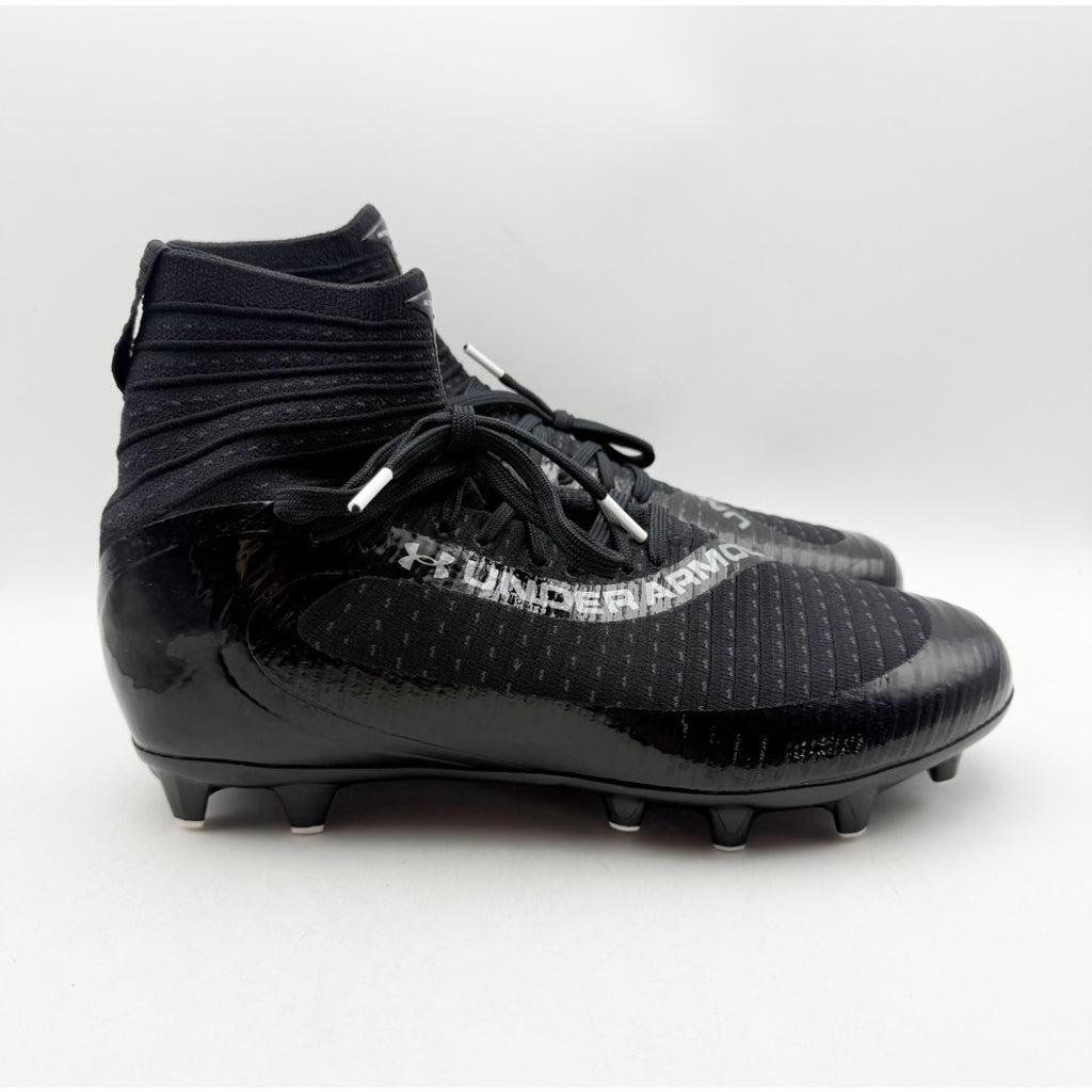 Under Armour Men's Highlight MC 2.0 High Top Football Cleats Size 9 Black NWOB