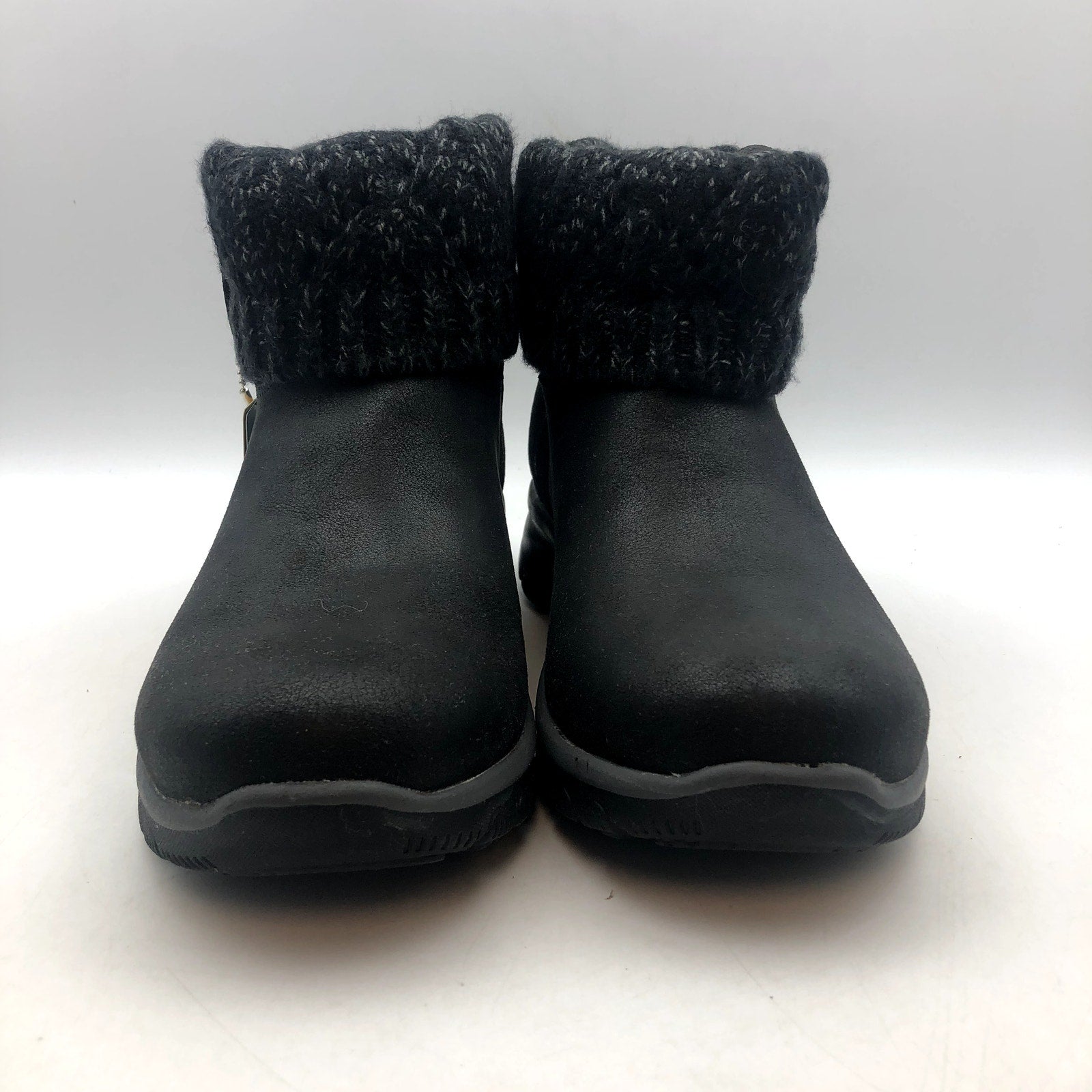Skechers Womens Slip-ins Boots Womens 5.5 Black Easy Going Cozy Weather 2 NIB