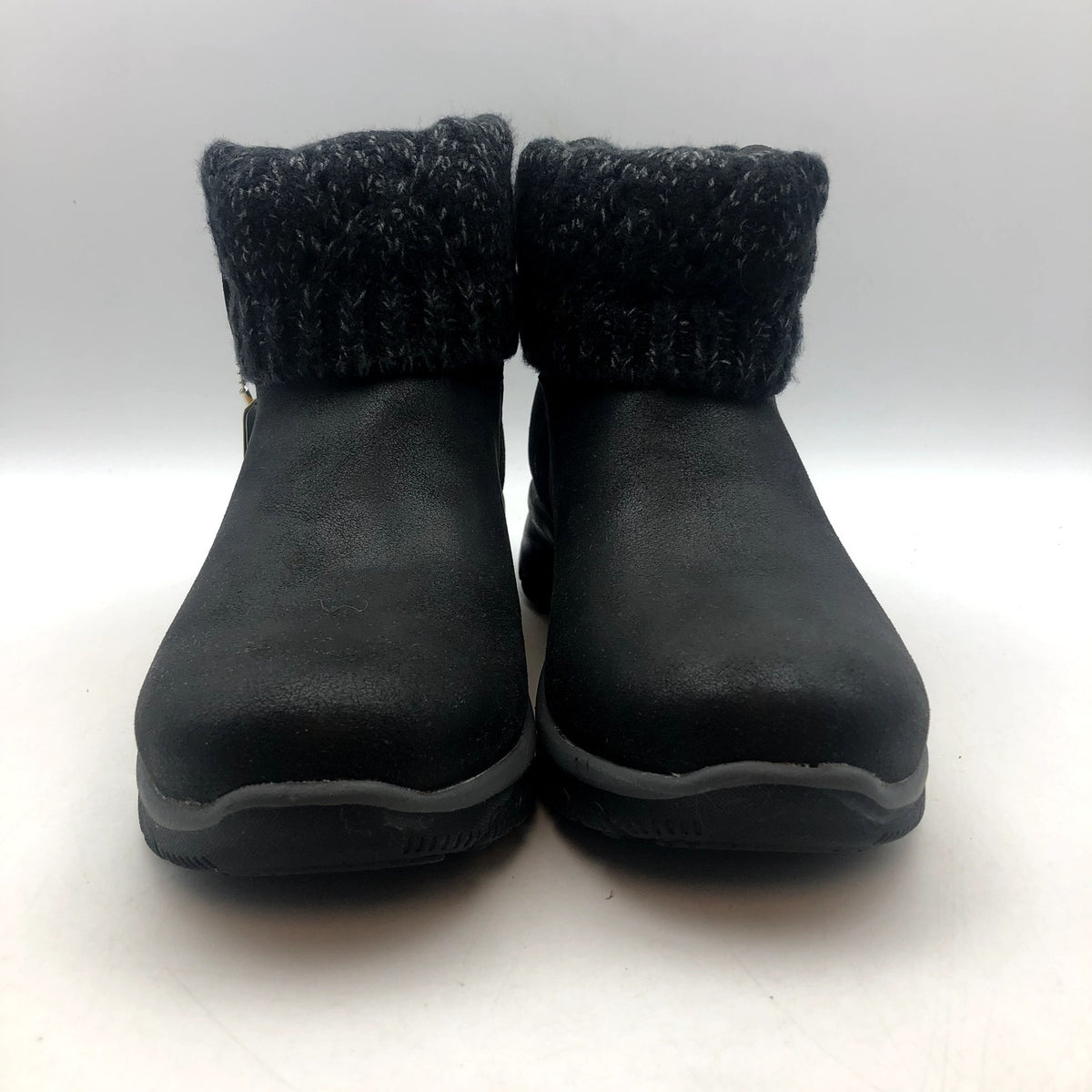 Skechers Womens Slip-ins Boots Womens 5.5 Black Easy Going Cozy Weather 2 NIB