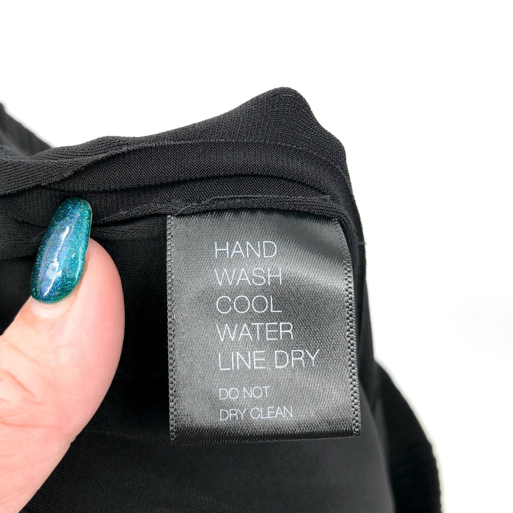 NORMA KAMALI Women's Boyfriend Puff Jogger Pants XS Black Elastic Waistband NWT