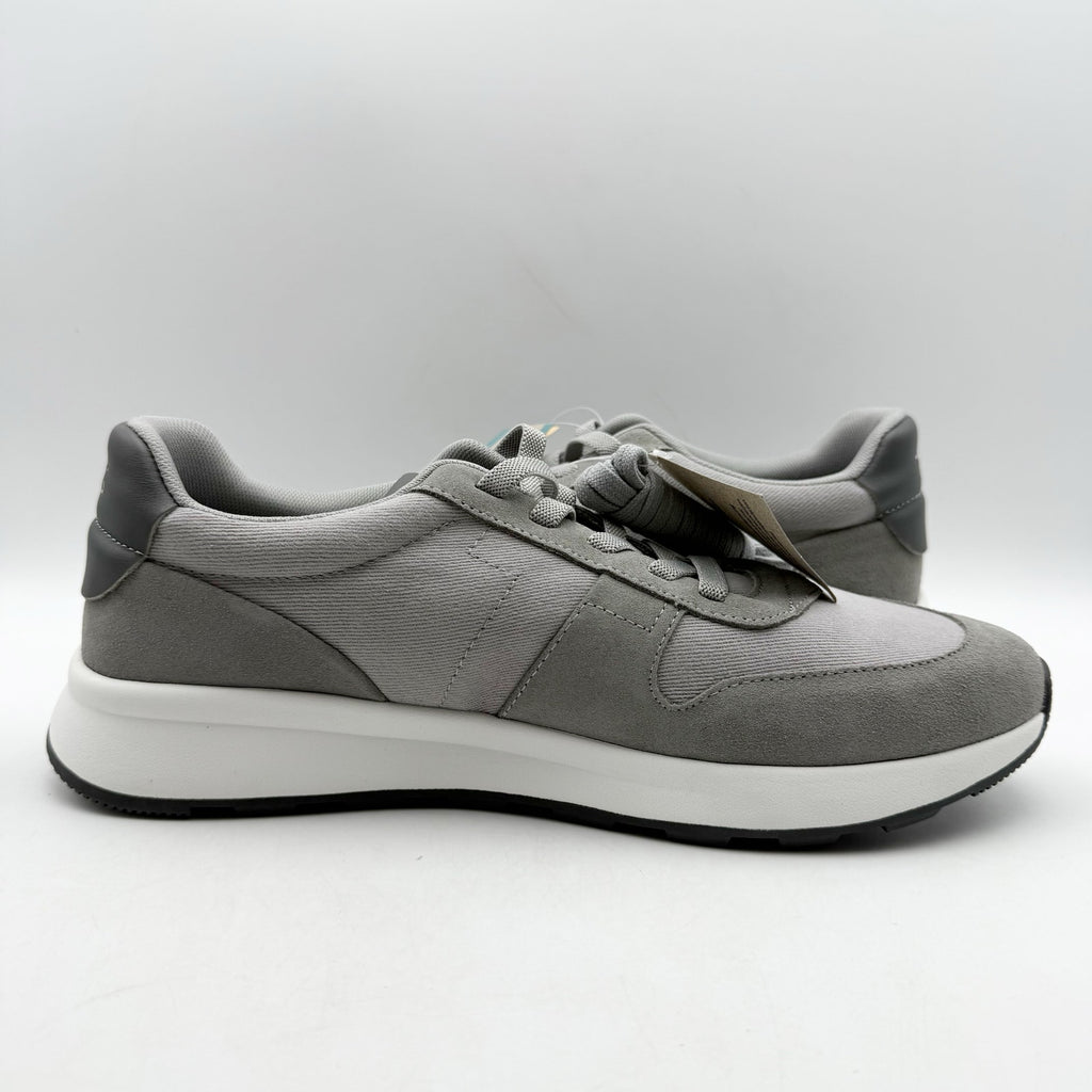 Toms Mens Travel Lite Retro Sneakers US 10 EU 43 Grey Suede NIB