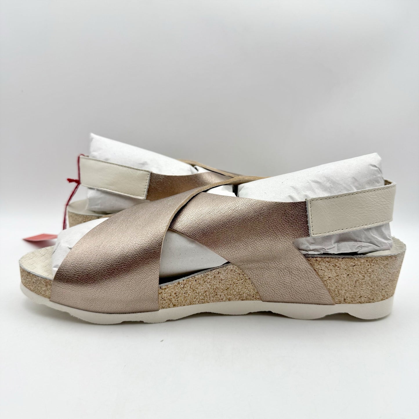 PIKOLINOS Womens Mahon W9E-0912CLC1 Sandals EU 41 US 10.5-11 Beige Leather NIB