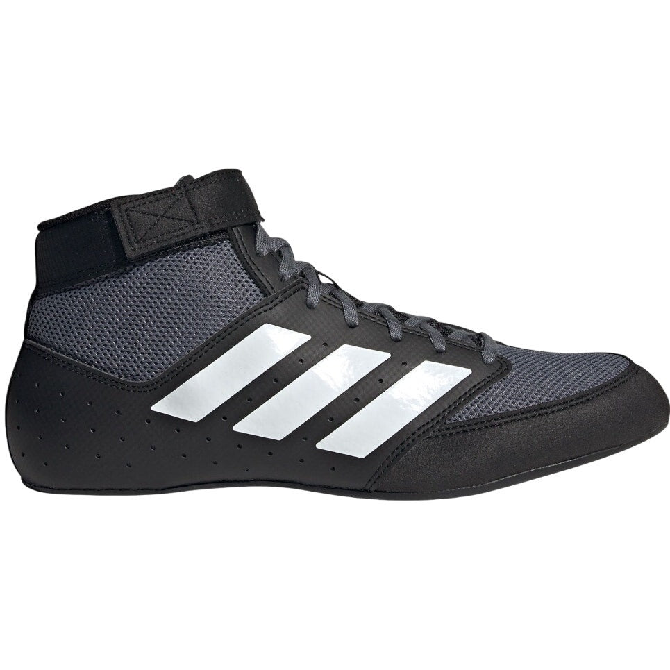 Adidas Mens Mat Hog 2.0 Wrestling Shoes US 9.5 Black White Athletic NWOB