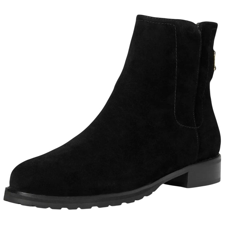 Jack Rogers Womens Newbury Ankle Booties US 9.5 M Black Suede NIB