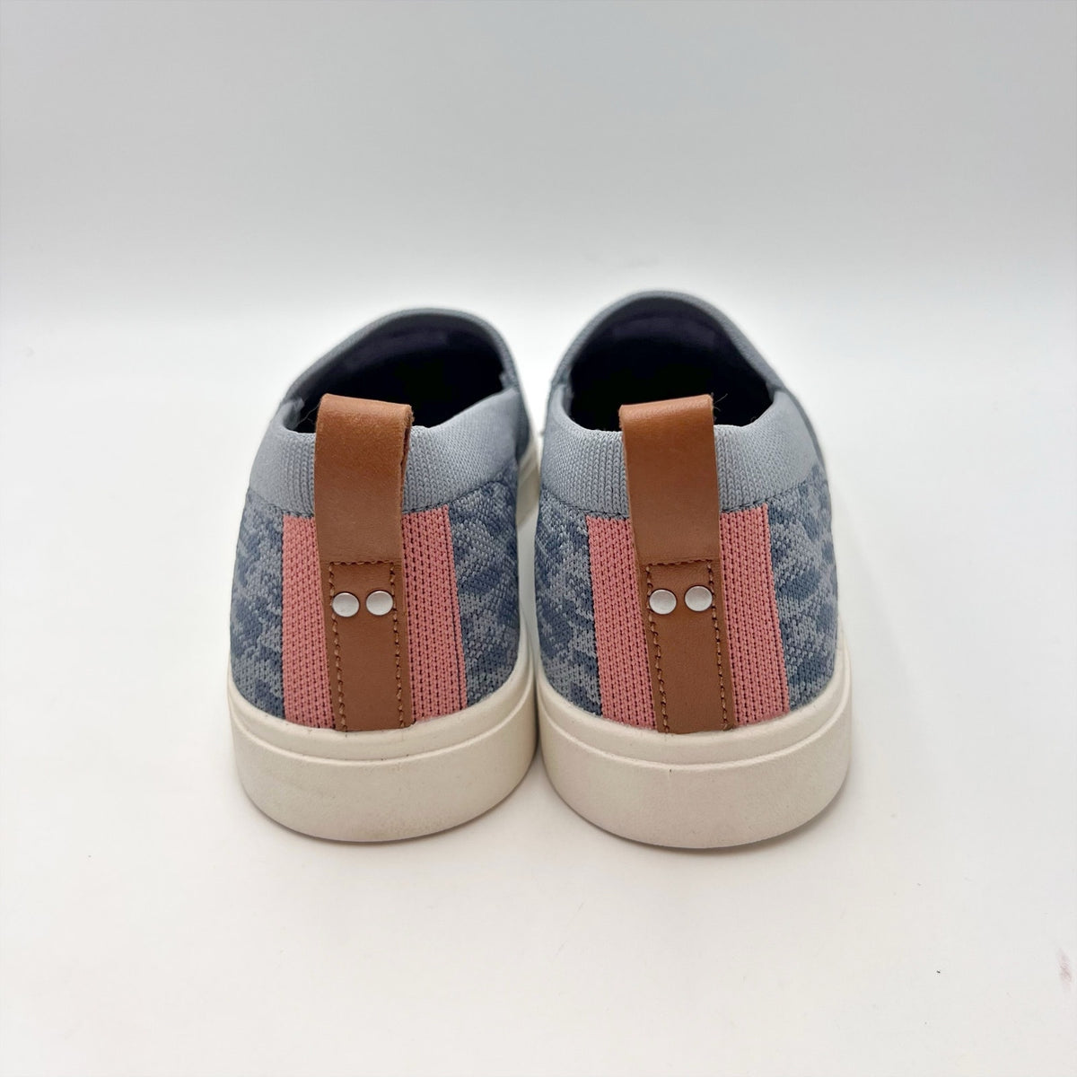 Ryka Womens Hera Slip-on Casual Sneakers Size 6 M EU 36 Blue Print NWOB