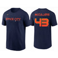 Nike Houston Astros Space City Connect McCullers 43 T-Shirt Medium Navy Blue NWT