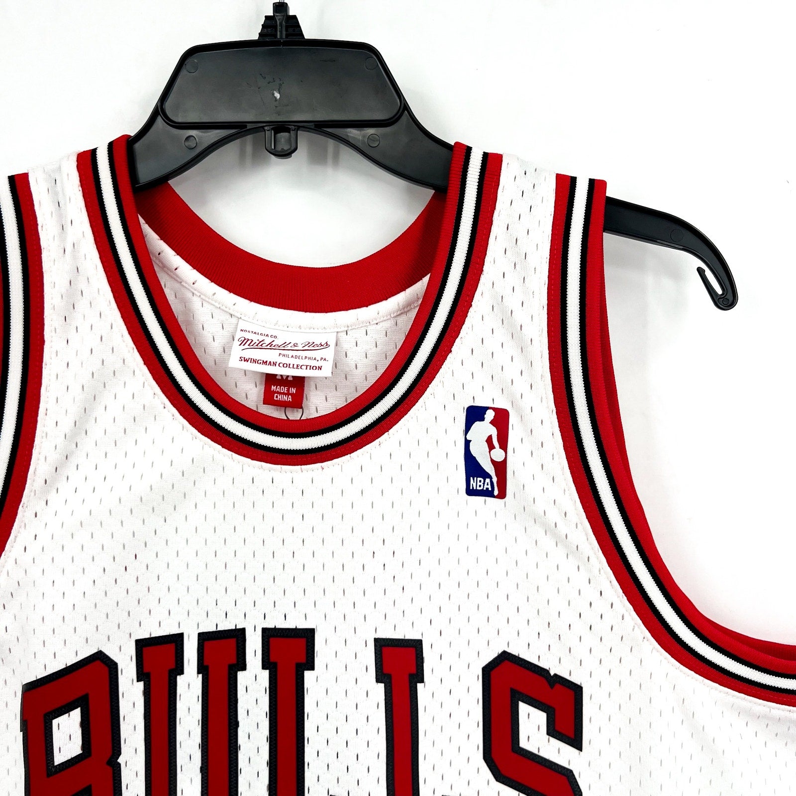 MITCHELL & NESS Rodman 1997-98 Chicago Bulls Swingman Jersey Medium White NWT