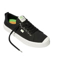 Cariuma Womens OCA Low Top Sneakers Size 6.5 Black Canvas Organic Cotton NIB