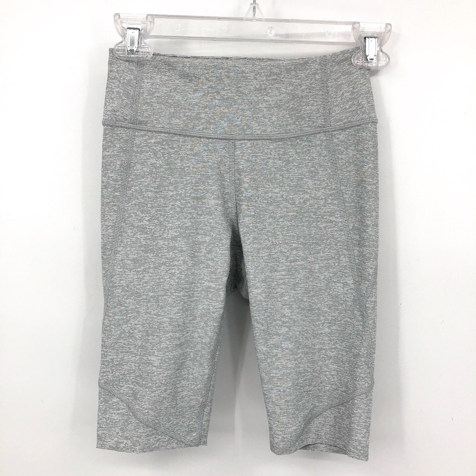 OUTDOOR VOICES Women's Double Time 10" Biker Shorts XS Dove Gray NWT