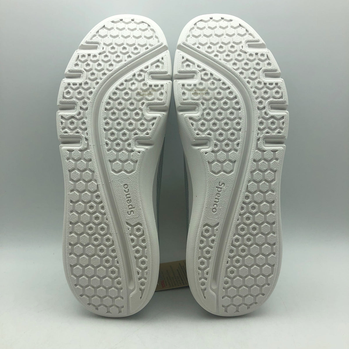Spenco Waco Womens Pure Love Knit Sneakers Size 8.5 Glacier Grey Slip On NIB