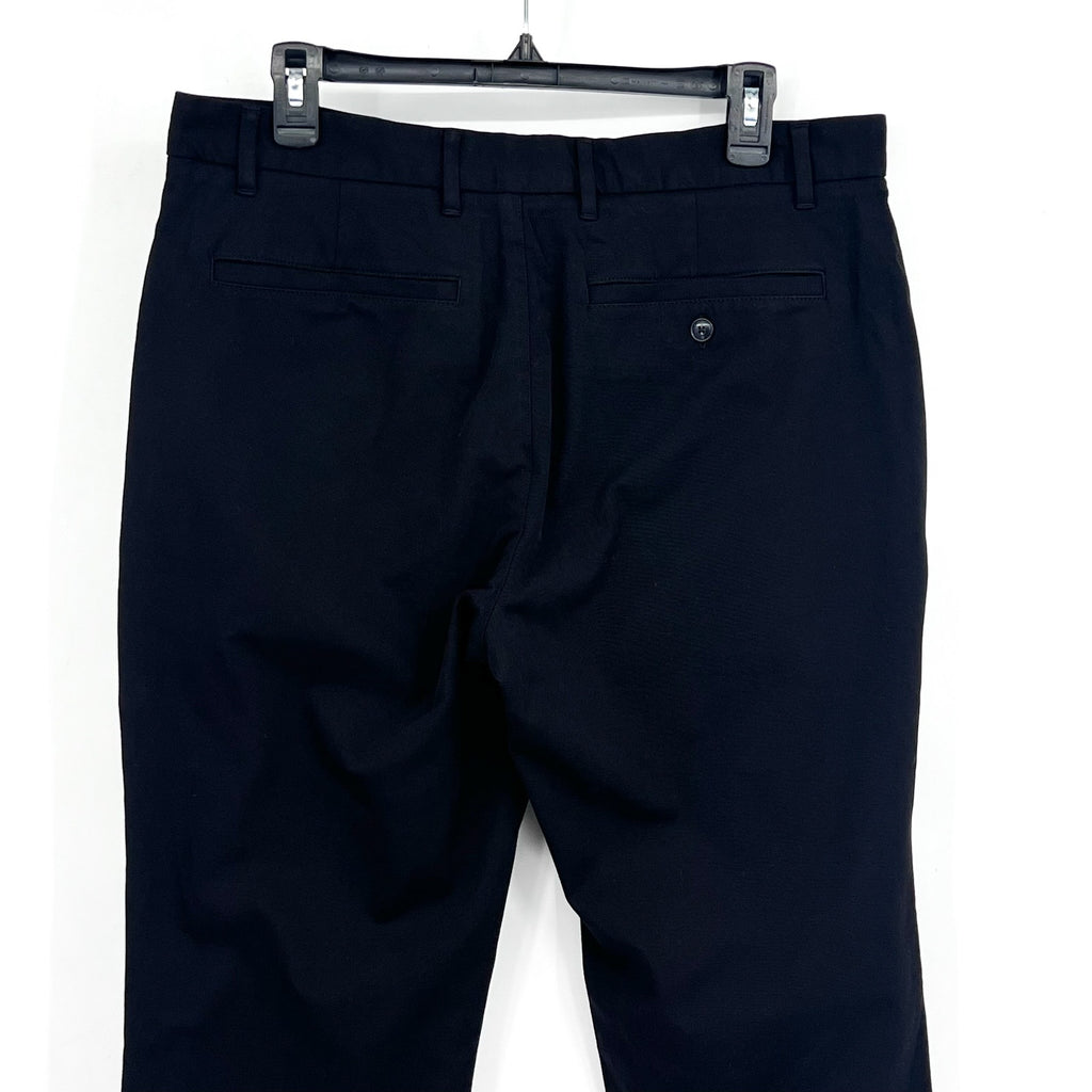 EVERLANE Men's Uniform Performance Chino Pants 31x30 Black Slim Fit NWT