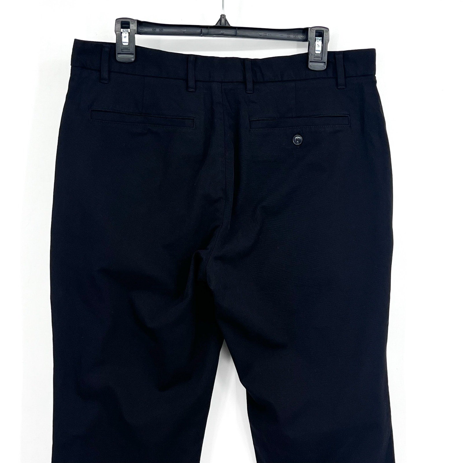 EVERLANE Men's Uniform Performance Chino Pants 31x30 Black Slim Fit NWT