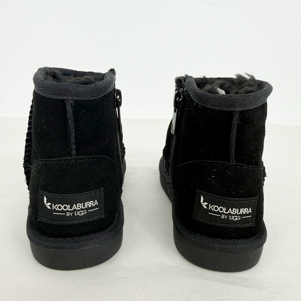 Koolaburra by UGG Kids Koola Mini Boot Baby Toddler Size 7 Black Suede NWOB