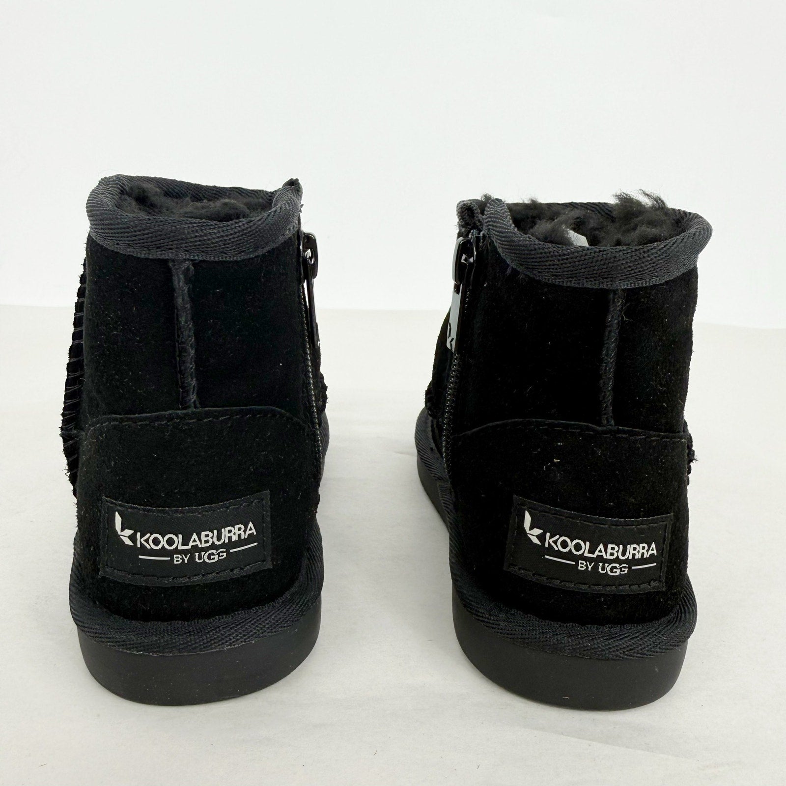 Koolaburra by UGG Kids Koola Mini Boot Baby Toddler Size 7 Black Suede NWOB
