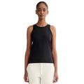 EVERLANE Women's The Tank in Essential Orangic Cotton XS Black Sleeveless NWT