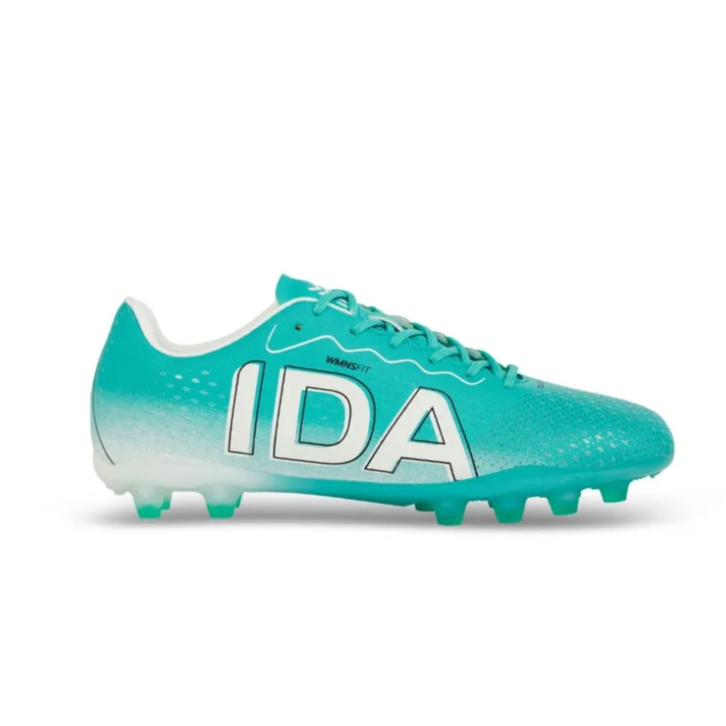 IDA Women's Rise Club FG Molded Soccer Cleats Size 9.5 Teal White NWOB
