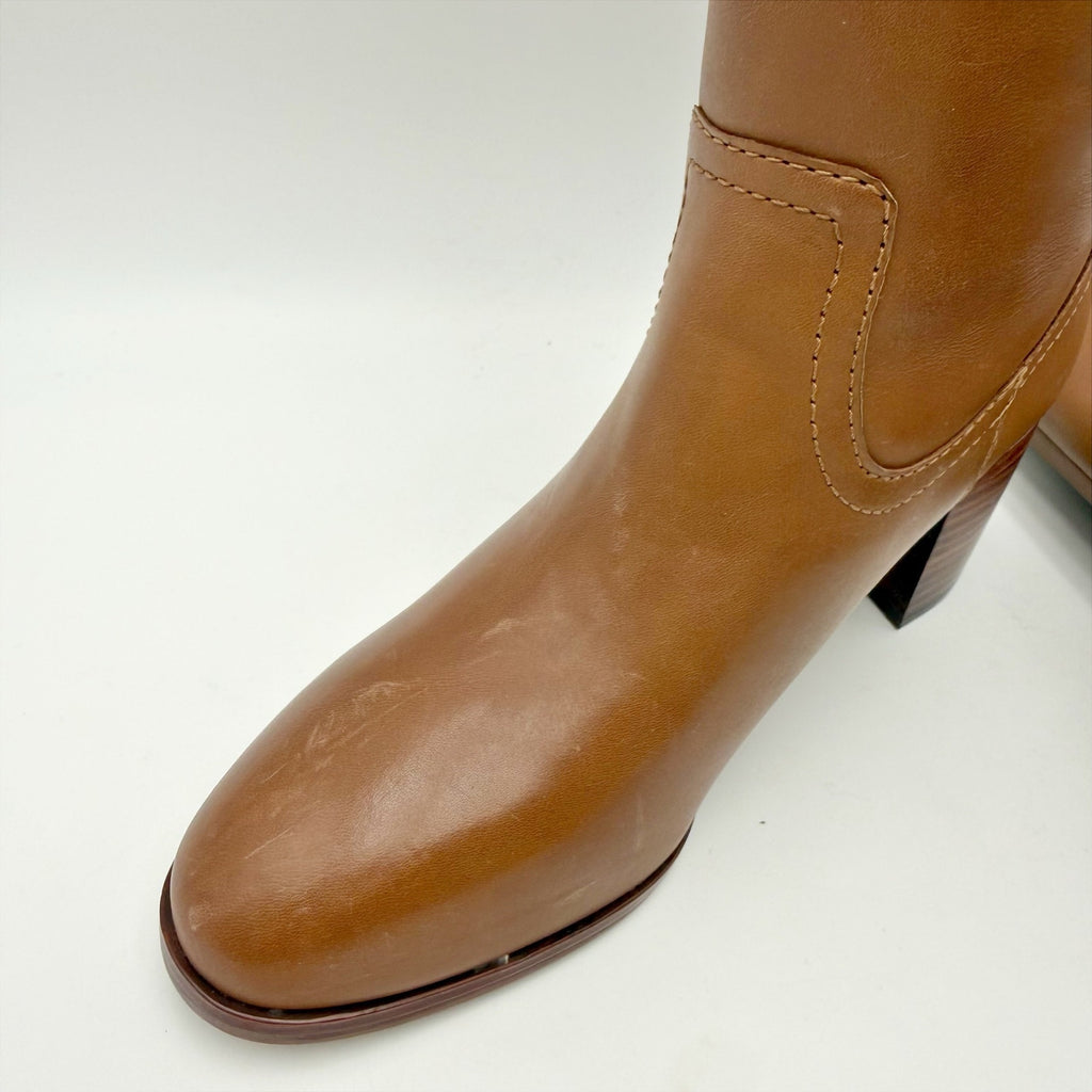 Lauren Ralph Lauren Womens Carla Knee High Boots US 5.5 B Brown Leather NIB