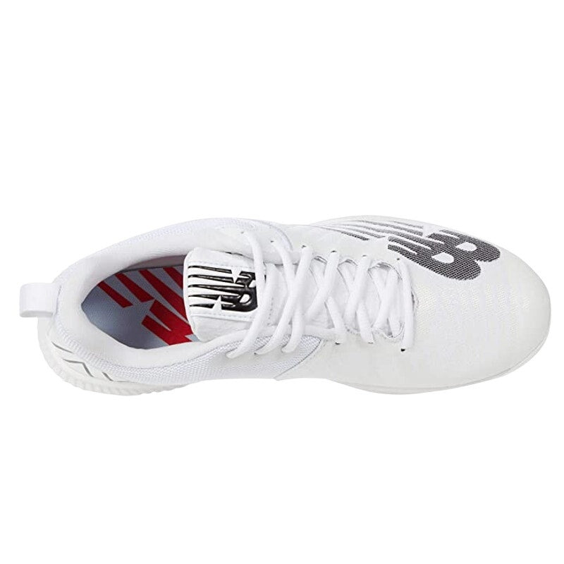 New Balance Mens Fuel Cell L4040v6 Low Metal Baseball Cleats US 13 D White NWOB