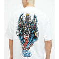 ALLSAINTS Men's Howlride Crew T-Shirt XL Optic White Short Sleeve Graphic NWT
