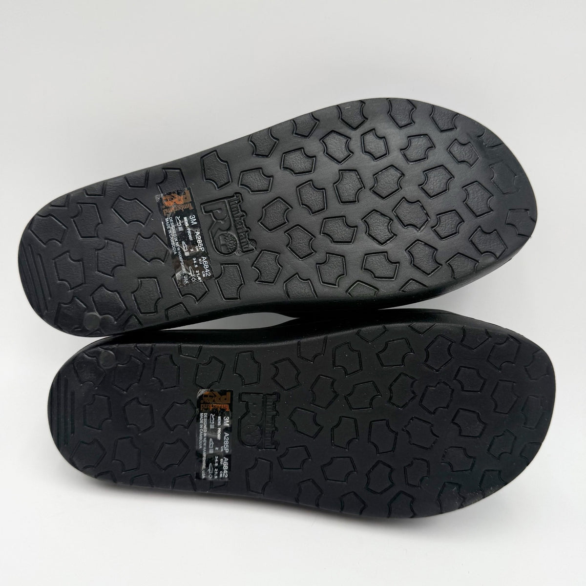 Timberland PRO Anti-Fatigue Slide Sandals Mens 3 Womens 4.5 Black NIB