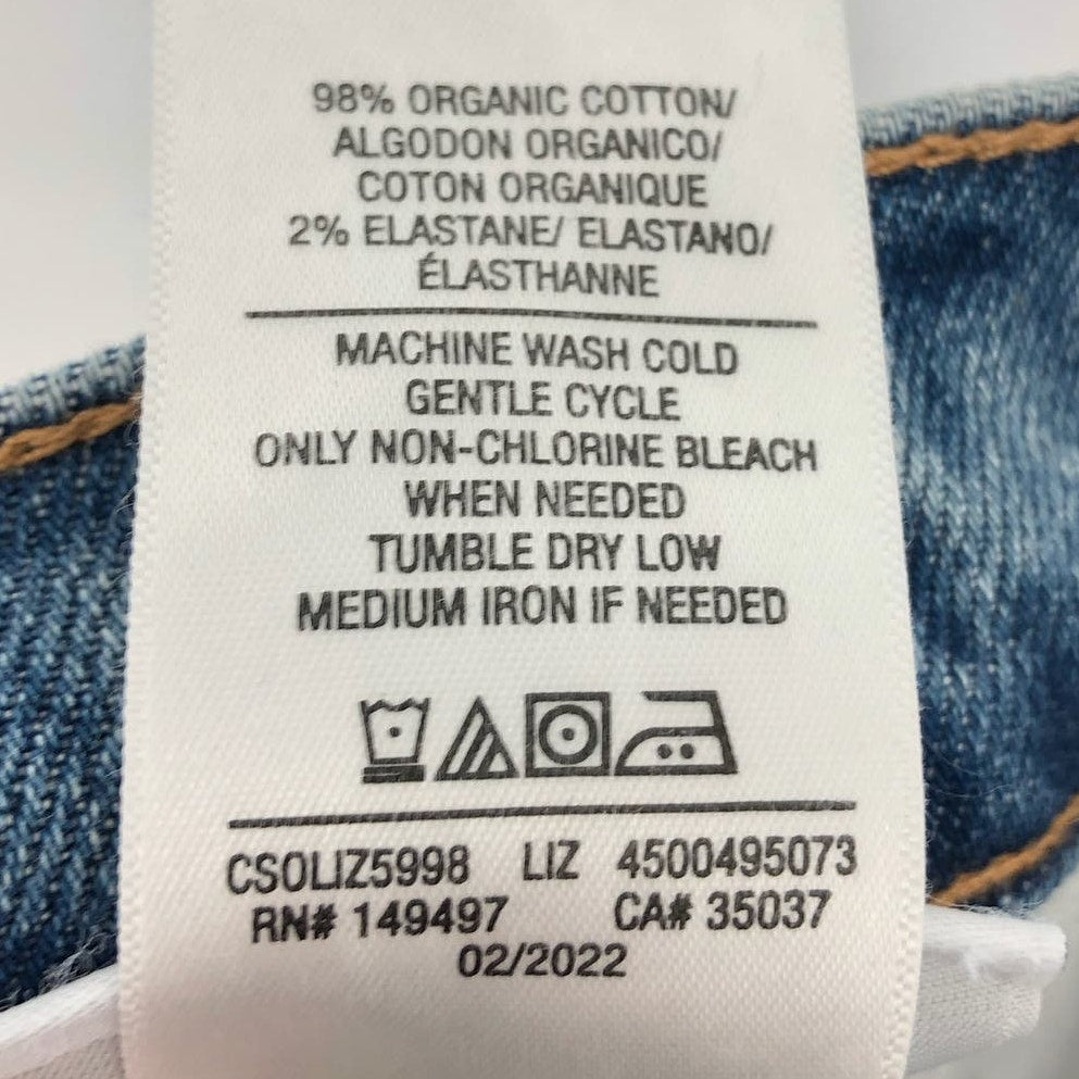 JOE'S JEANS Womens Honor Jeans 33/16 High Rise Vintage Straight Distressed NWOT