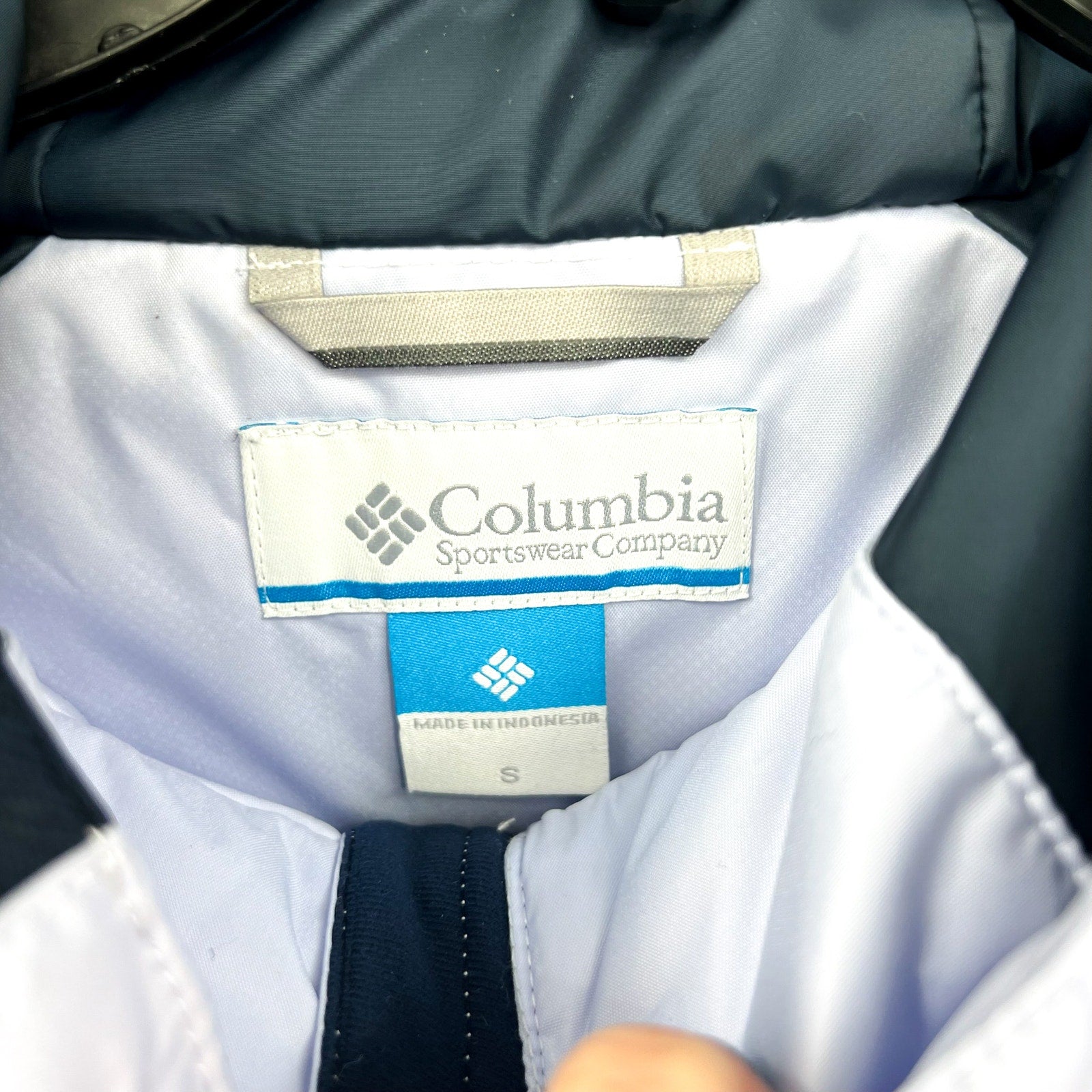 Columbia Womens Snowy Summit Insulated Jacket Small Purple Black Waterproof NWT