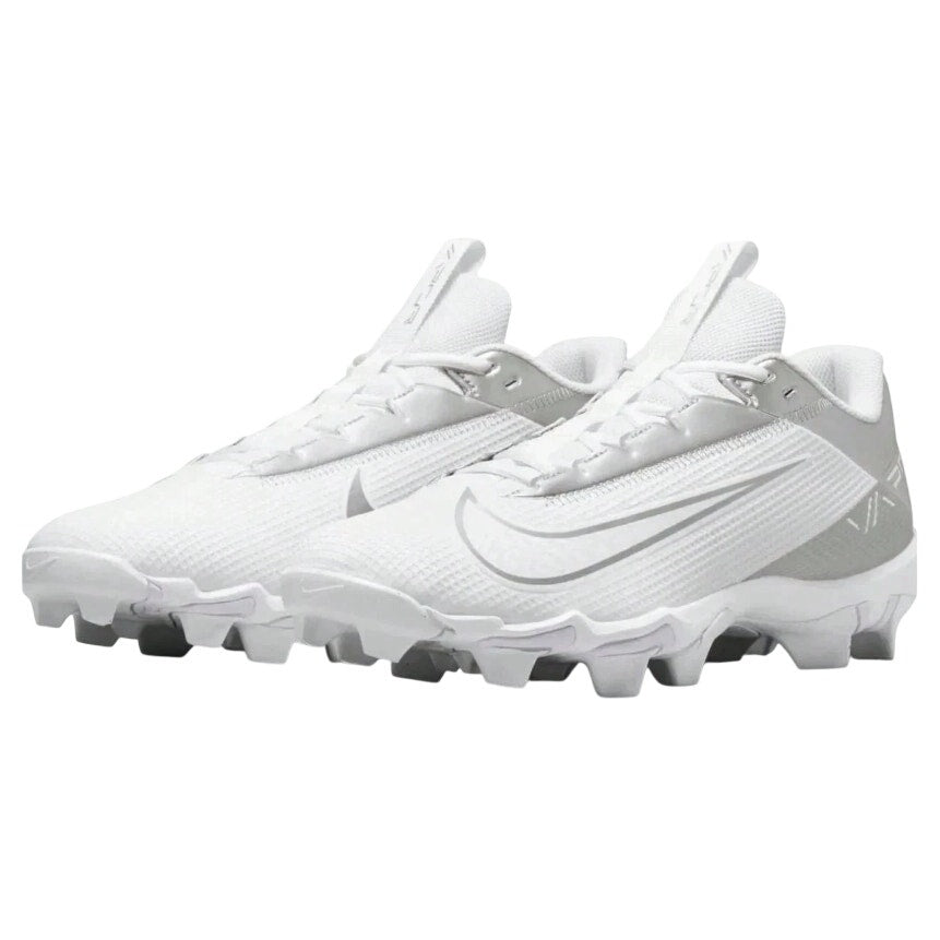 NIKE Mens Vapor Edge Shark 2 Football Cleats US 13 EU 47.5 White Silver NIB