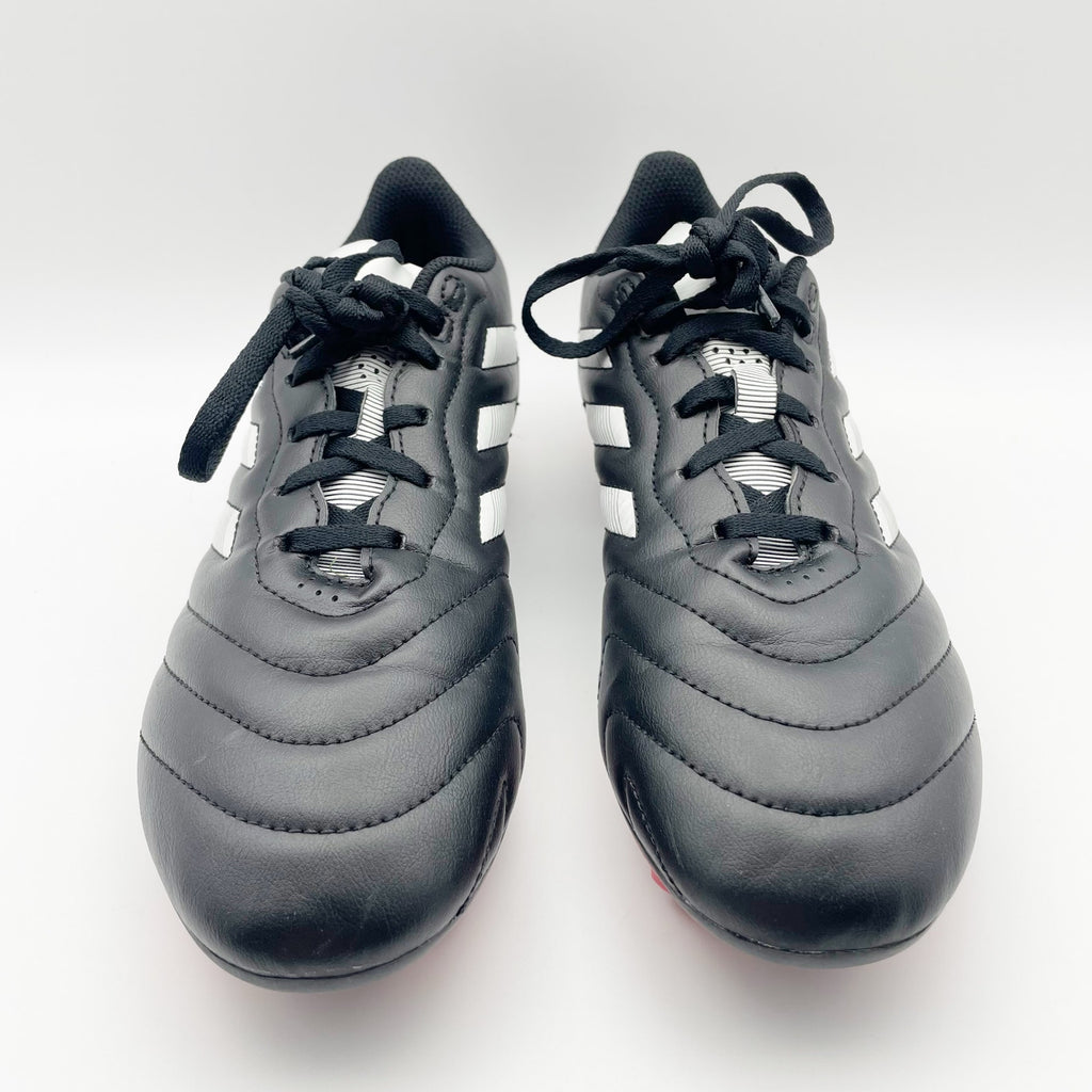 Adidas Mens Goletto VIII Soccer Cleat US 12 Fr 46 2/3 Black Red Firm Ground NWOB