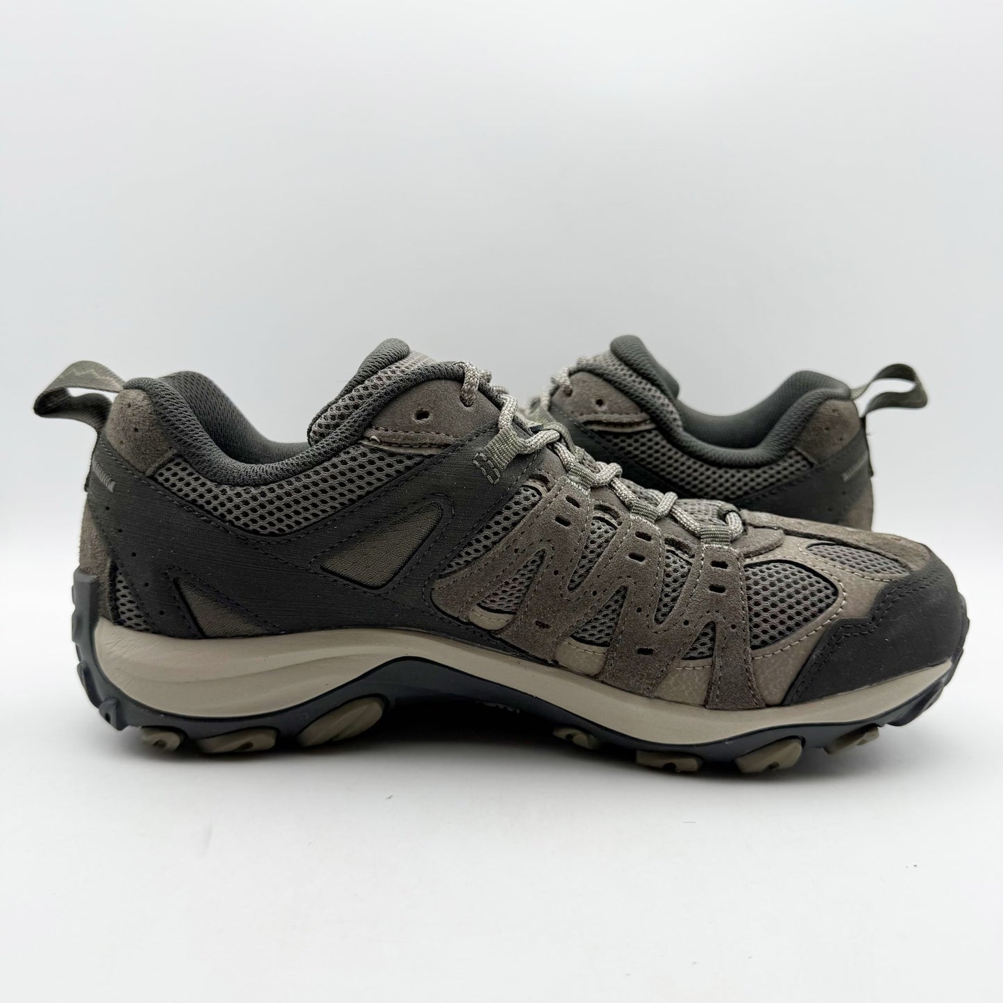 Merrell Mens Accentor 3 Hiking Shoes US 8.5 M Brown Waterproof Suede NIB