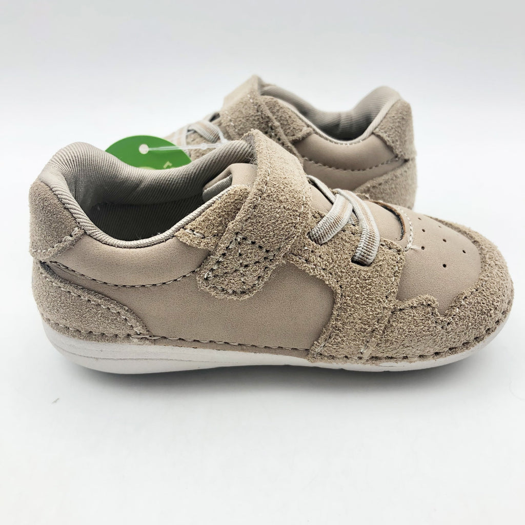 Stride Rite Boys SM Waverly Baby - Toddler Shoes Size 4 WIDE Walnut Brown NIB