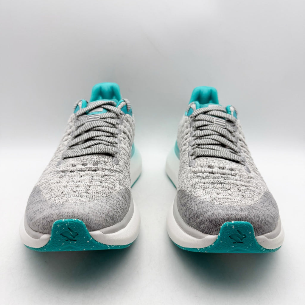Rabbit Womens Dream Chaser Running Shoes US 7.5 Grey Teal Ceramic Athletic NIB