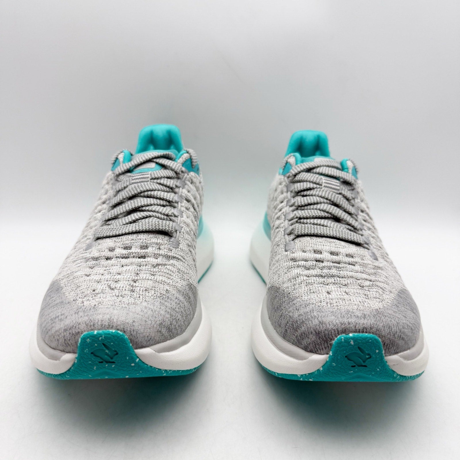 Rabbit Womens Dream Chaser Running Shoes US 7.5 Grey Teal Ceramic Athletic NIB
