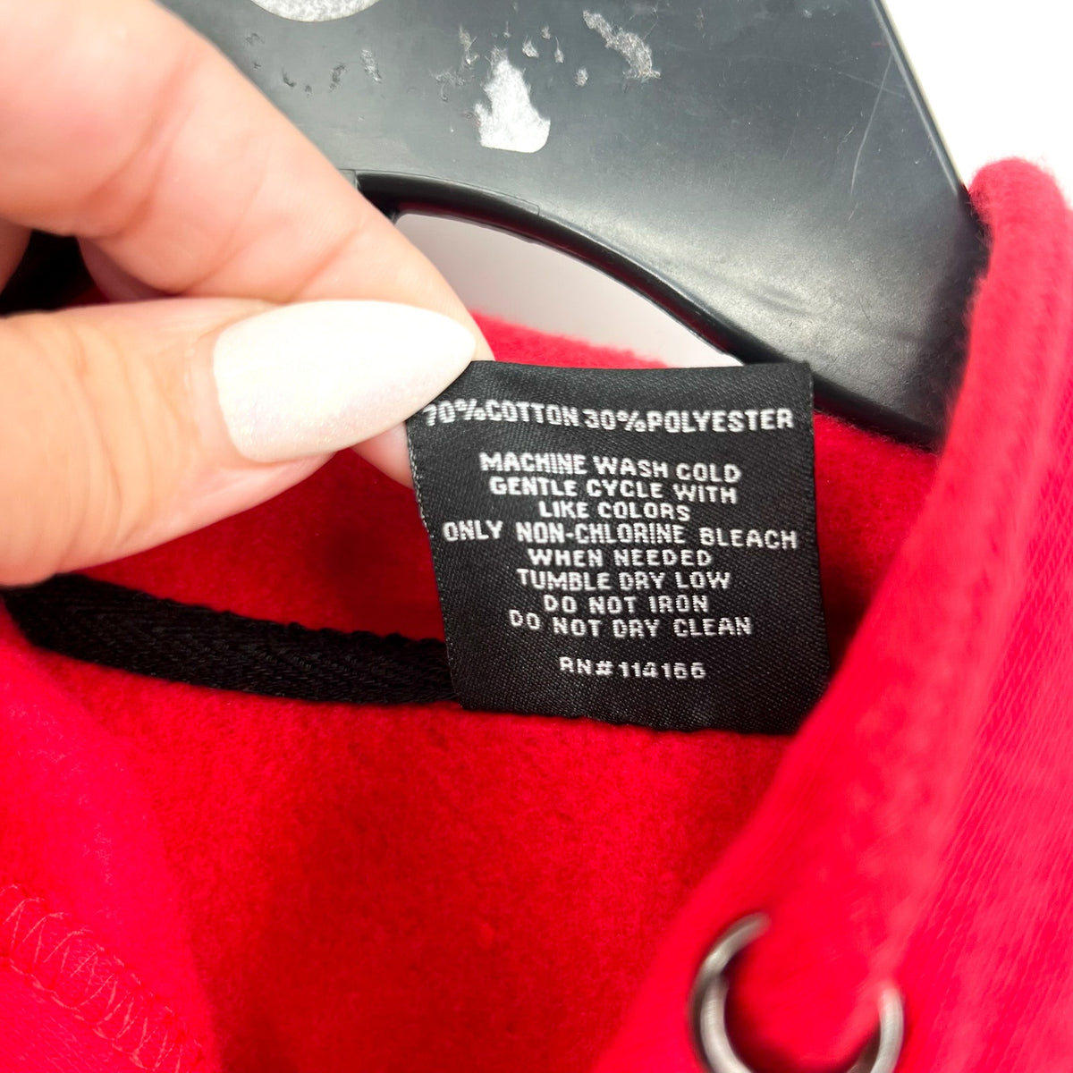 COLOSSEUM Womens NC State Wolfpack Hoodie Medium Red Black Long Sleeve NWT